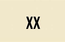 what does XX mean